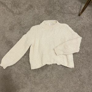 Cream sweater